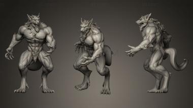 3D model Warewolf Sculpt (STL)